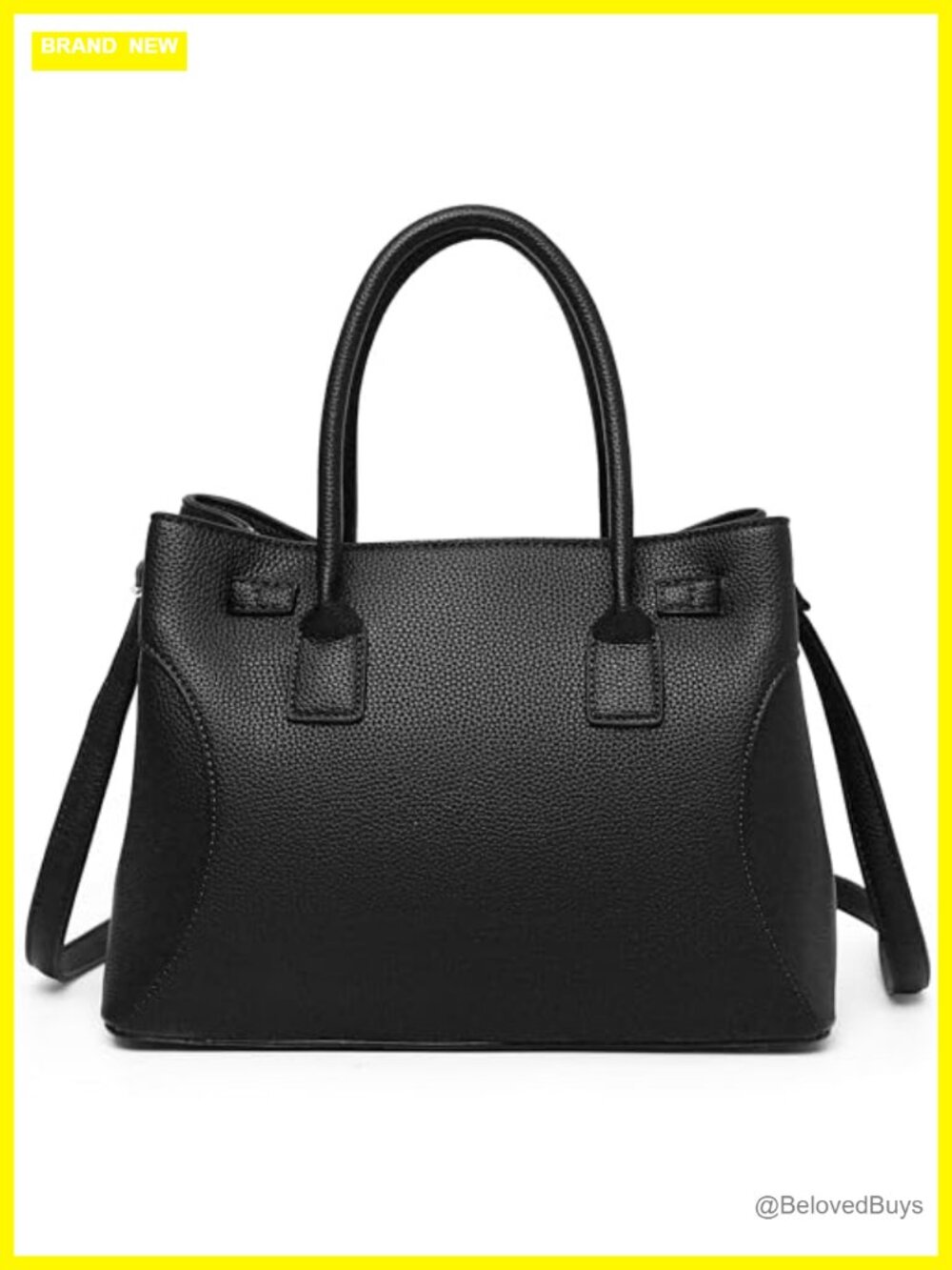 Vegan Leather Top Handle Satchel Hobo Shoulder Work Tote Handbag